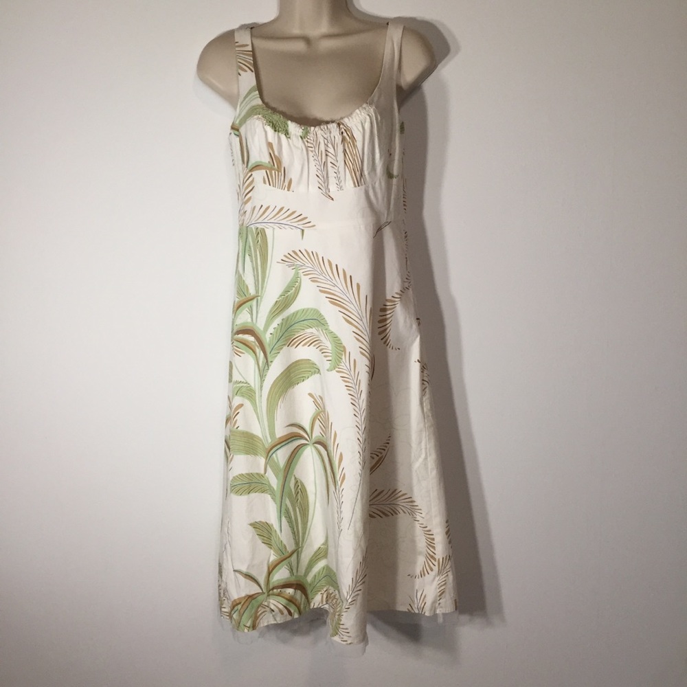 Tahari Tropical Sundress Cruise Vacation Wear